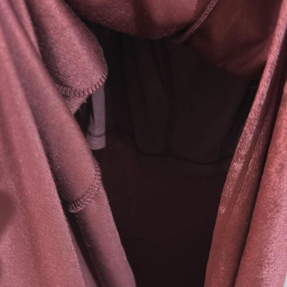 NWT Free People Karlie Double Dare Maxi Dress velvet wine burgundy low back 10 - Picture 12 of 14